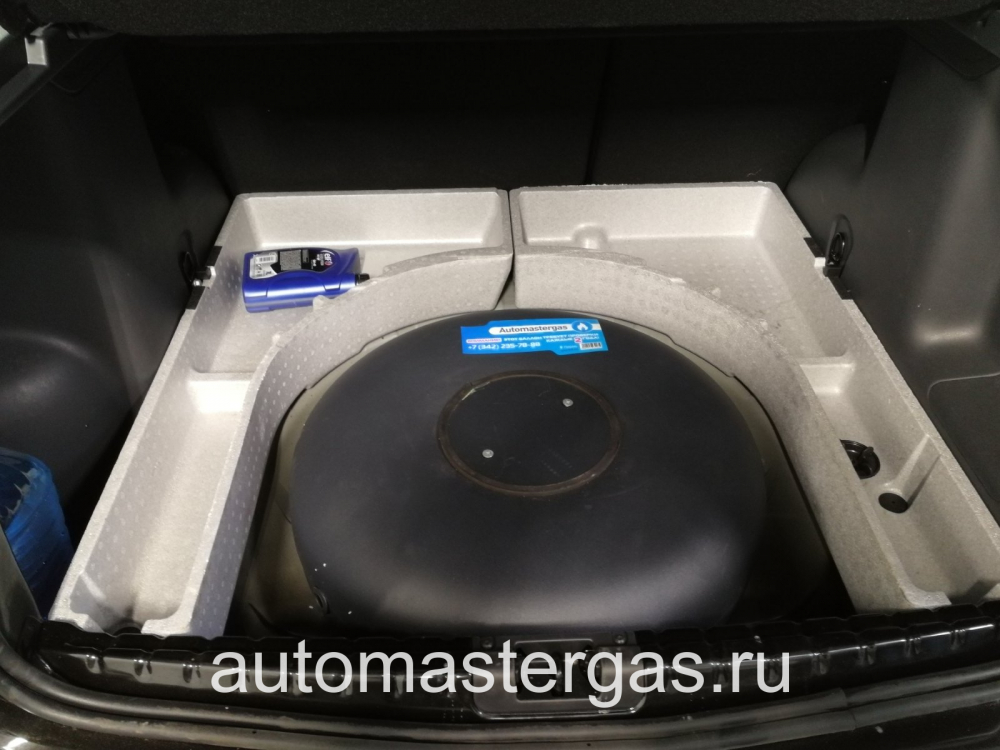 Монтаж ГБО на Renault Duster 2020г., ГБО 4 поколения, пропан LANDIRENZO (Италия), двигатель 1.6л. 4 цилиндра