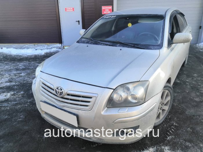 Монтаж ГБО на Toyota Avensis 2007г., ГБО 4 поколения, пропан LANDI RENZO (Италия), двигатель 1.8л. 4 цилиндра