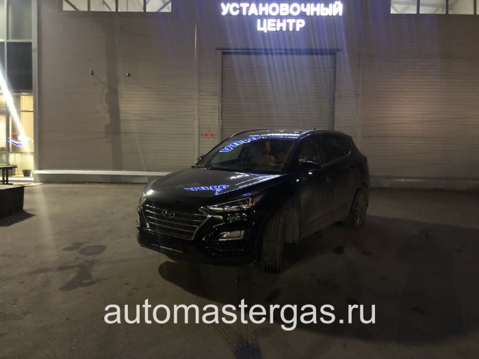 Монтаж ГБО на Hyundai Tucson 2020г., ГБО 4 поколения, пропан LANDIRENZO (Италия), двигатель 2.0л. 4 цилиндра