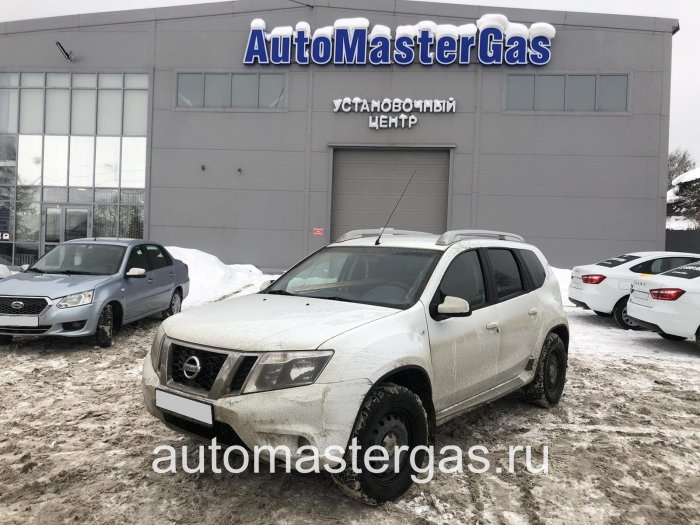 Монтаж ГБО на Nissan Terrano 2016г., ГБО 4 поколения, пропан ILTON (Турция), двигатель 2.0л. 4 цилиндра