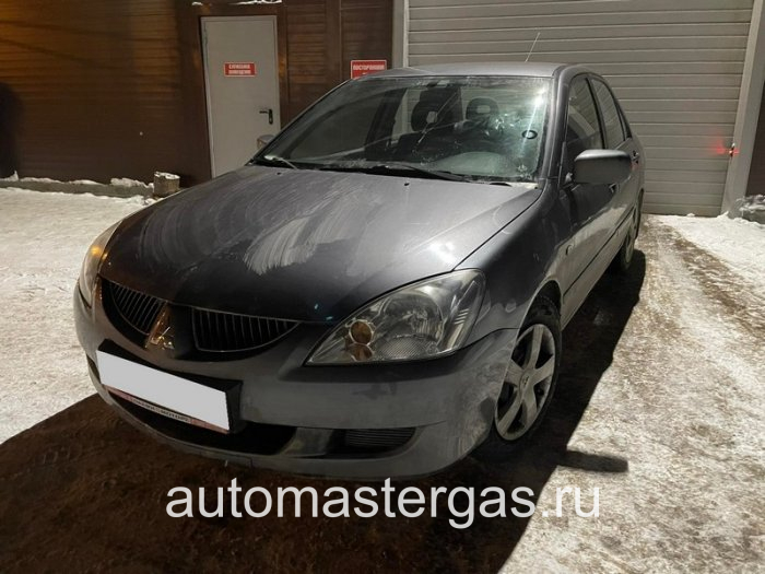 Монтаж ГБО на Mitsubishi Lancer 2005 г., ГБО 4 поколения, метан DIGITRONIC (Италия), двигатель 1.6 л. 4 цилиндра