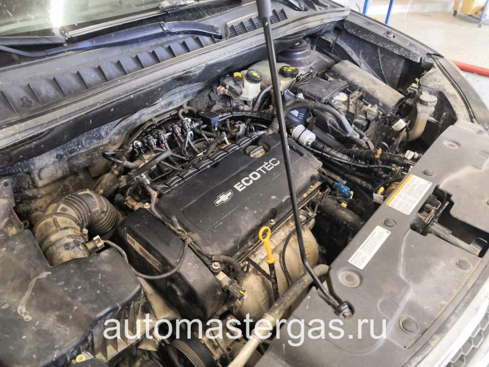 Монтаж ГБО на Chevrolet Orlando 2011г., ГБО 4 поколения, пропан  LANDI RENZO (Италия), двигатель 1.8л. 4 цилиндра