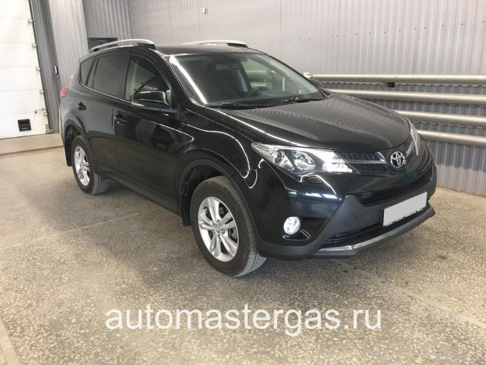 Монтаж ГБО на Toyota RAV4 2014г., ГБО 4 поколения, пропан LANDI RENZO (Италия), двигатель 2.0л. 4 цилиндра
