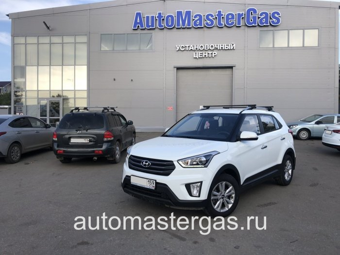 Монтаж ГБО на Hyundai Creta 2020г., ГБО 4 поколения, метан LANDIRENZO (Италия), двигатель 2.0л. 4 цилиндра