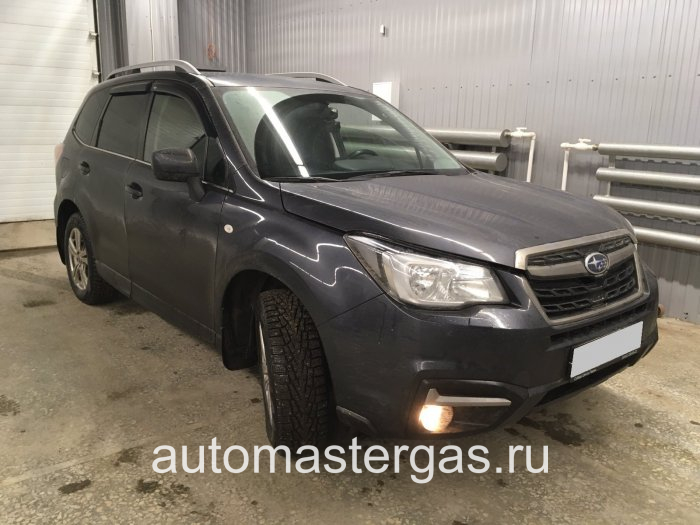 Монтаж ГБО на Subaru Forester 2017г., ГБО 4 поколения, пропан LANDI RENZO (Италия), двигатель 2.0л. 4 цилиндра