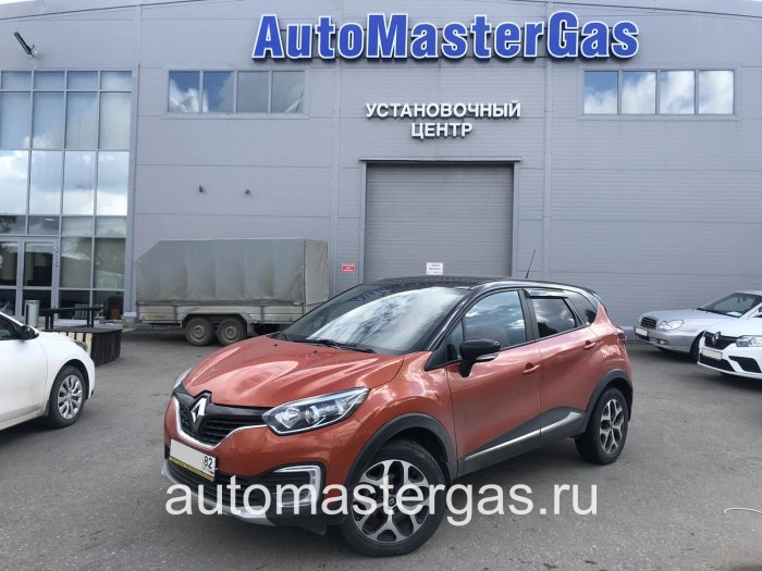 Монтаж ГБО на Renault Kaptur 2016г., ГБО 4 поколения, пропан LANDIRENZO (Италия), двигатель 1.6л. 4 цилиндра