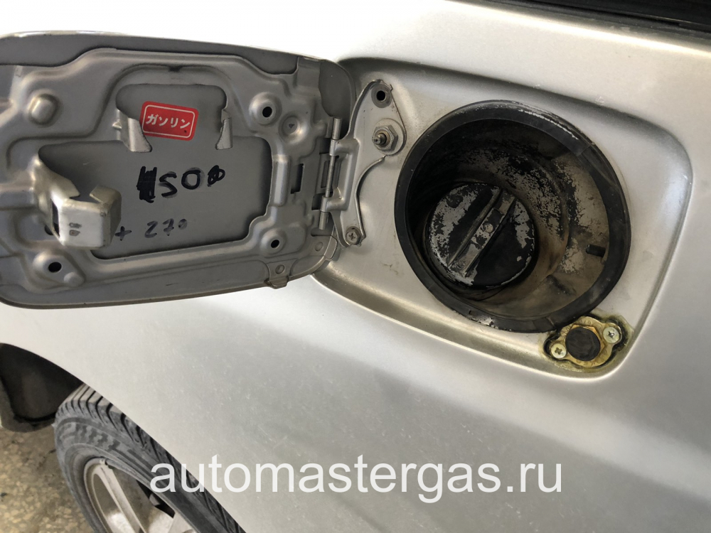 Монтаж ГБО на Toyota Estima 2001г., ГБО 4 поколения, пропан LANDI RENZO (Италия), двигатель 2.4л. 4 цилиндра